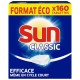 Sun Classic Tablettes Lave-Vaisselle - Efficace Cycles Courts et Basse Température - 160 Tablettes
