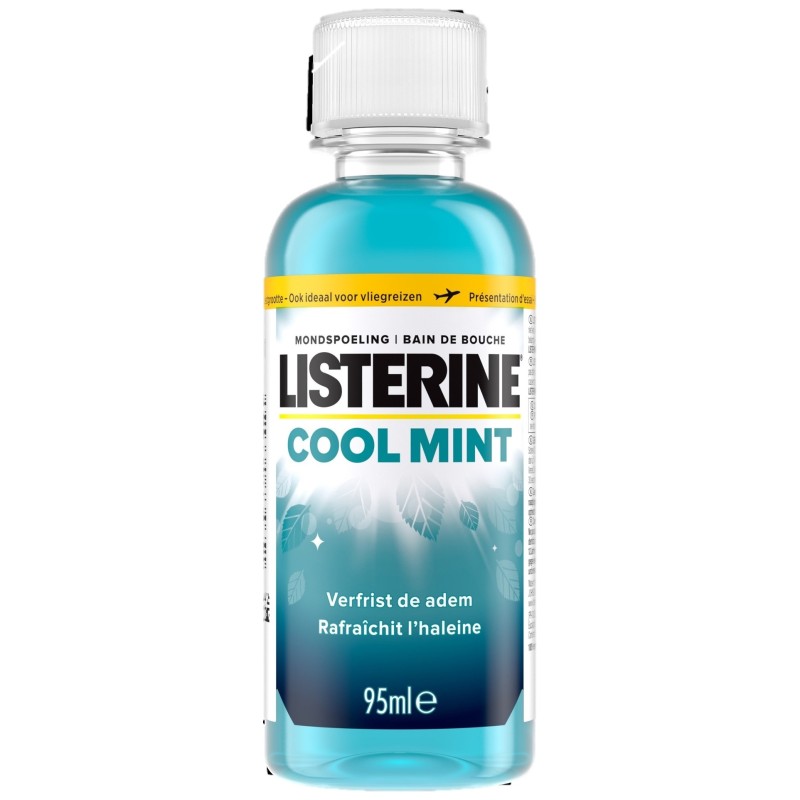 Listerine Cool Mint Eau Buccale - 95ml