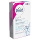 Veet Minima Bandes de Cire Froide Aisselles - Peaux Sensibles Hypoallergéniques X16