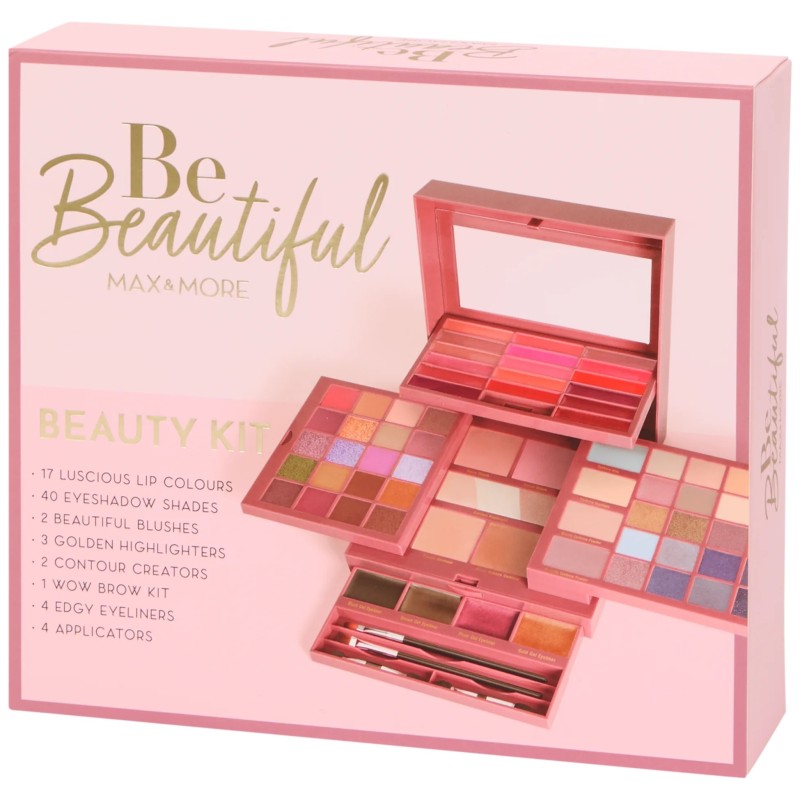 Max & More Makeup Palette 73 Pieces - Gift Set - Vegan