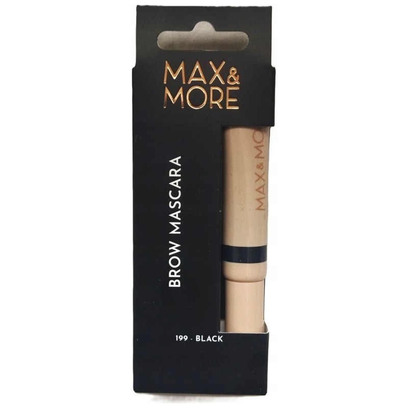 Max & More Mascara Sourcils - 7ml - Noir 199