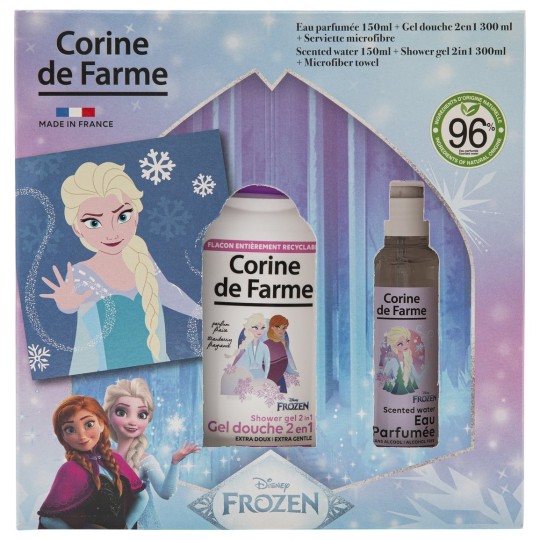 Corine de Farme Reine des Neiges Coffret Gel Douche et Eau Parfumée - 300ml + 150ml