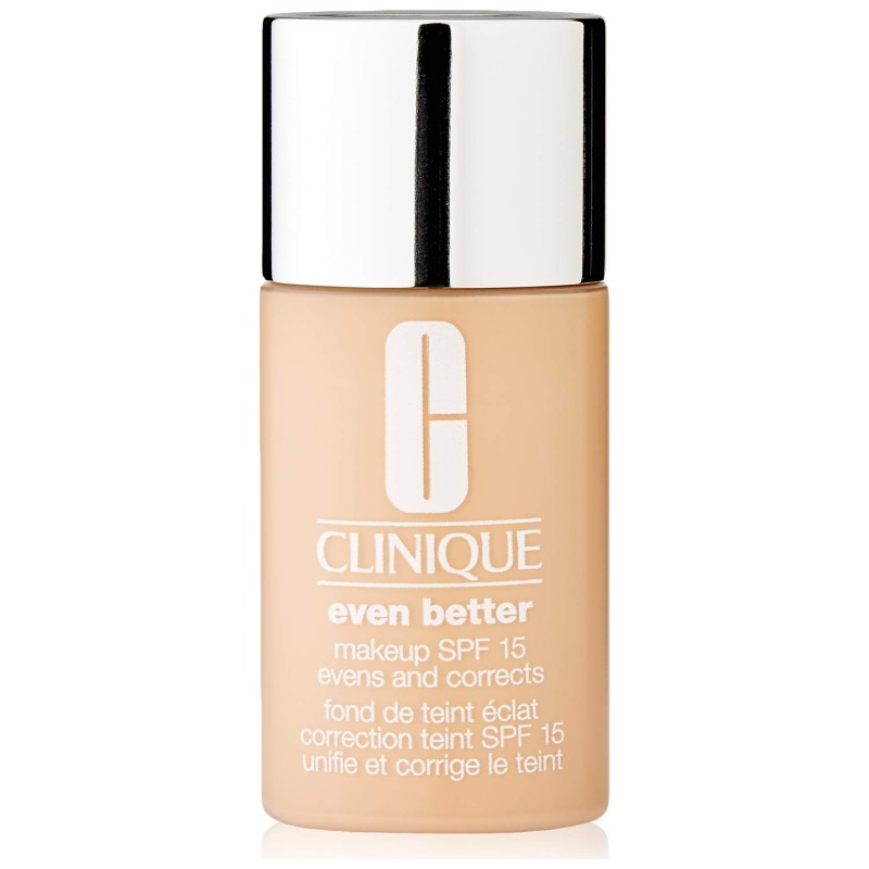 Clinique Even Better Fond de Teint Éclat Correction Teint Spf 15 (Testeur sans boite) - Peau Grasse - 30ml - CN Linen 08