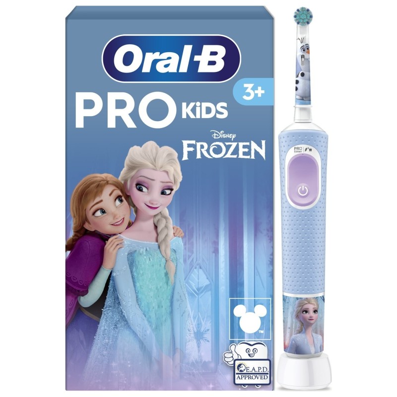 Oral-B Pro Kids Brosse à Dents Électrique Enfant - 3 Ans+ - la Reine des Neiges
