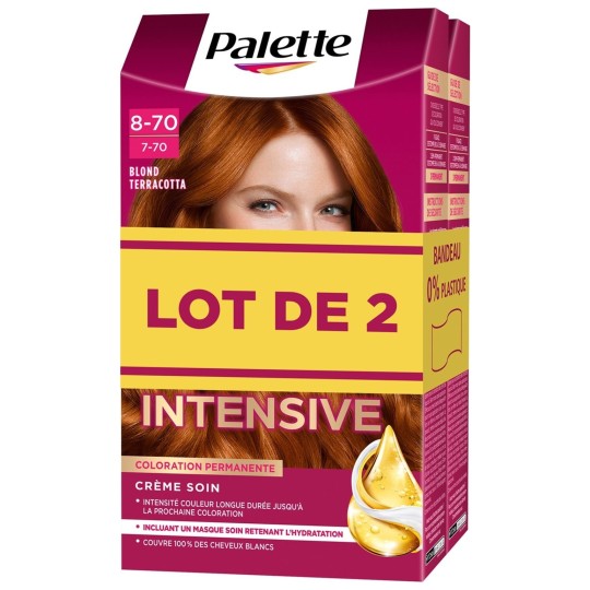 Schwarzkopf Palette Crème Soin Huile de Marula Coloration Permanente - 2x1 Unité - Châtain Foncé 800