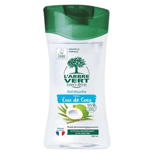 L'Arbre Vert Bien-Être Gel Douche Parfum Eau de Coco - 260ml