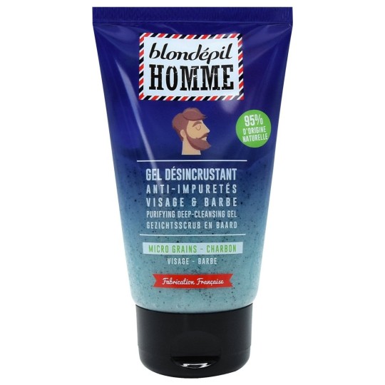 Blondepil Gel Visage Désincrustant Anti-Imperfections - Peaux Sensibles - 100ml - Citrus Tonifiant