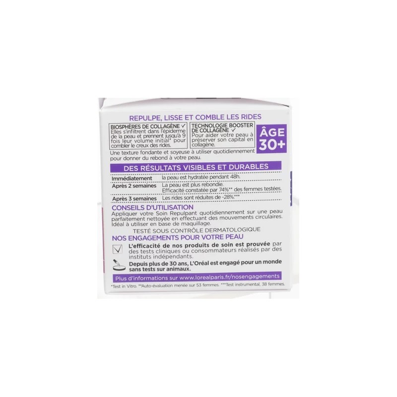 L'Oréal Paris Collagen Filler Anti-Wrinkle Care - Mature Skin - 50ml