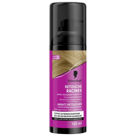 Schwarzkopf Retouche Racines Spray - Cheveux Blonds Foncés - 120ml
