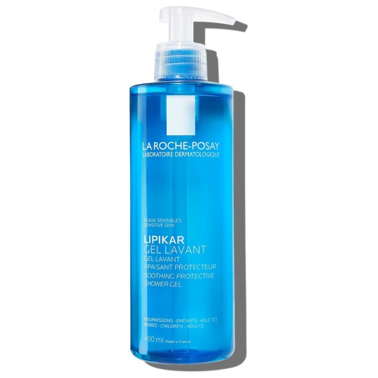 La Roche-Posay Lipikar Gel Lavant Corps et Visage - Peaux Sensibles Très Sèches - 400ml