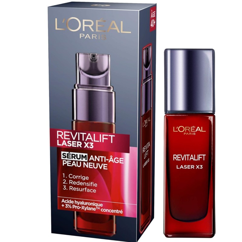 L'Oréal Paris Revitalift Laser X3 Anti-Aging Triple Action Serum - Mature Skin - 30ml