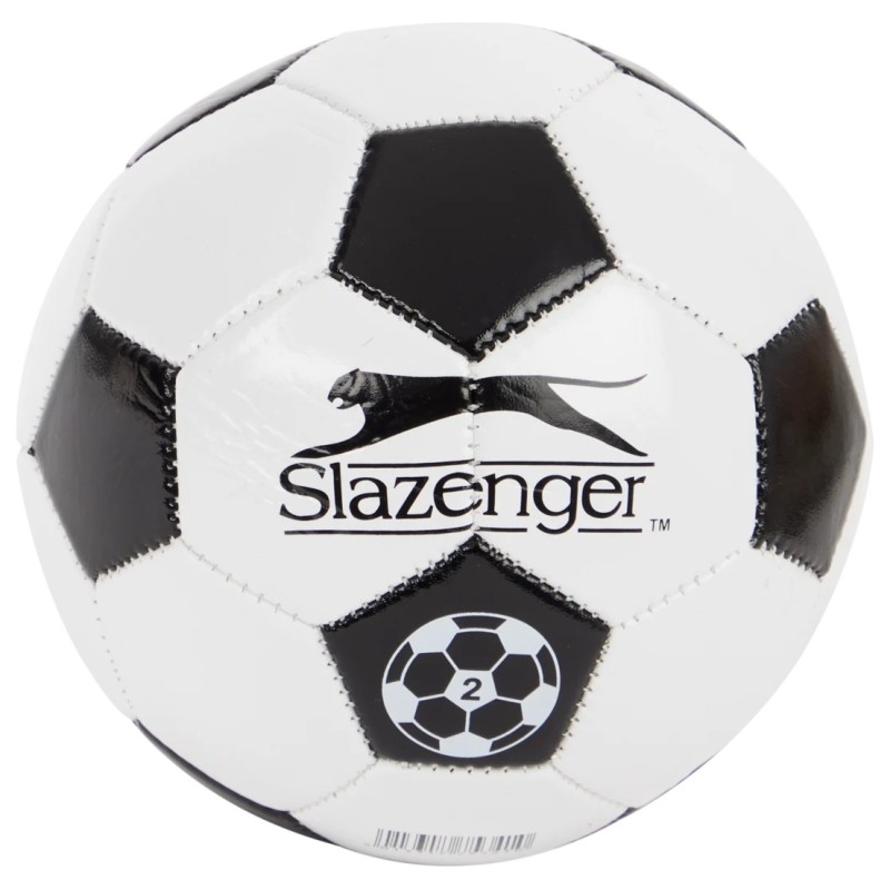 Slazenger Mini-Ballon de Football - Taille 2 - Rouge