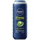 Nivea Men Energy Gel Douche 3 en 1 - Corps, Visage et Cheveux - 500ml - Menthe Fraîcheur