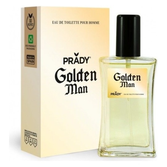 Golden Prady Golden Man Eau de Toilette Homme - Dupe de Prady - 90ml