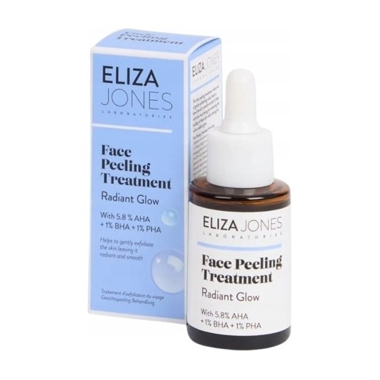 Eliza Jones Radiant Glow Face Peeling Treatment Aha Bha Pha - Soin de Nuit - 50ml