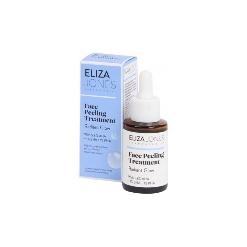 Eliza Jones Radiant Glow Face Peeling Treatment Aha Bha Pha - Soin de Nuit - 50ml