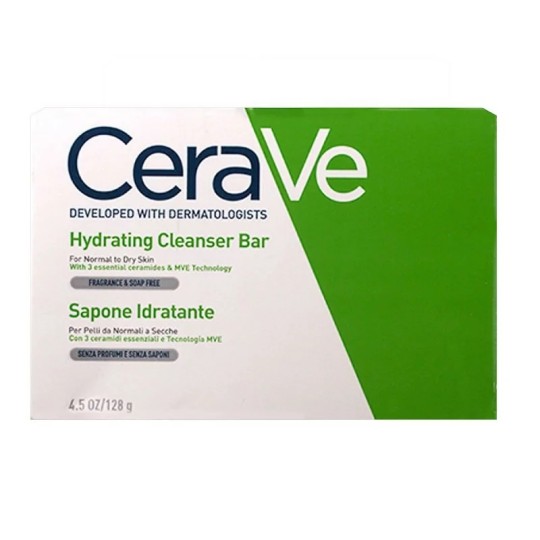 CeraVe صابون مرطب - للبشرة العادية إلى الجافة - 128غ