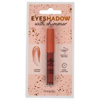 Bonjolie Ombre à Paupières Liquide Métallisée - Effet Pailleté - 1.4ml - Copper Crush
