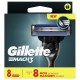 Gillette Mach3 Recharges Lames pour Rasoir Homme - 8 Recharges