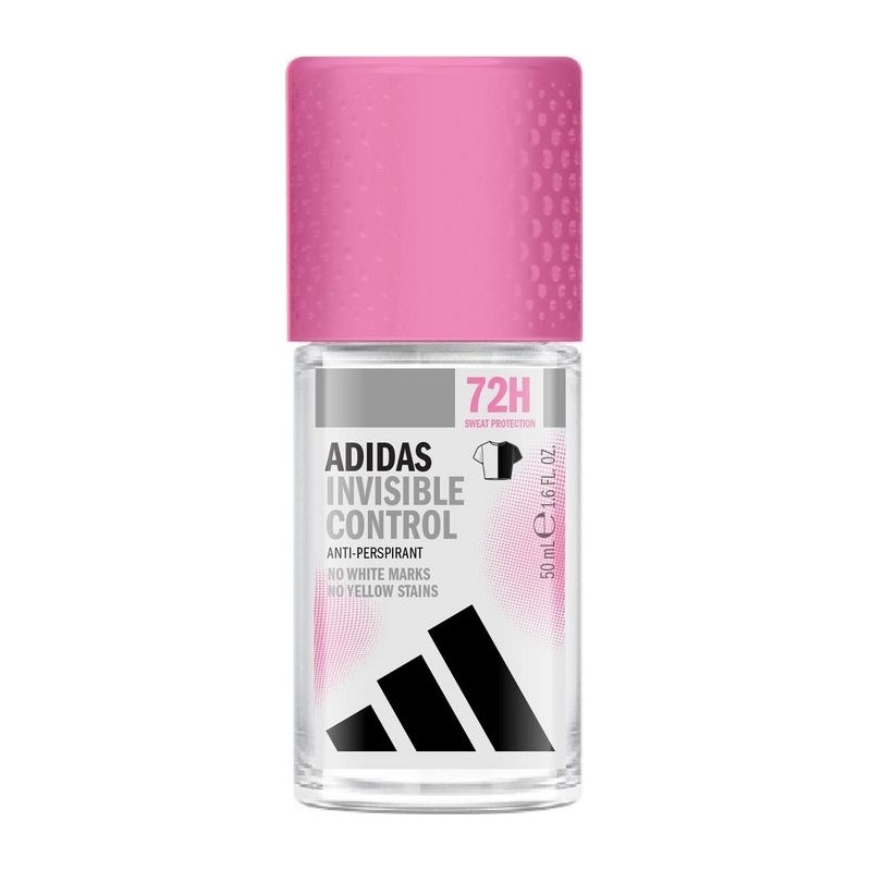 Adidas Invisible Control Deodorant Roll-On - 72h - 50ml