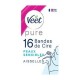 Veet Minima Bandes de Cire Froide Aisselles - Peaux Sensibles Hypoallergéniques X16