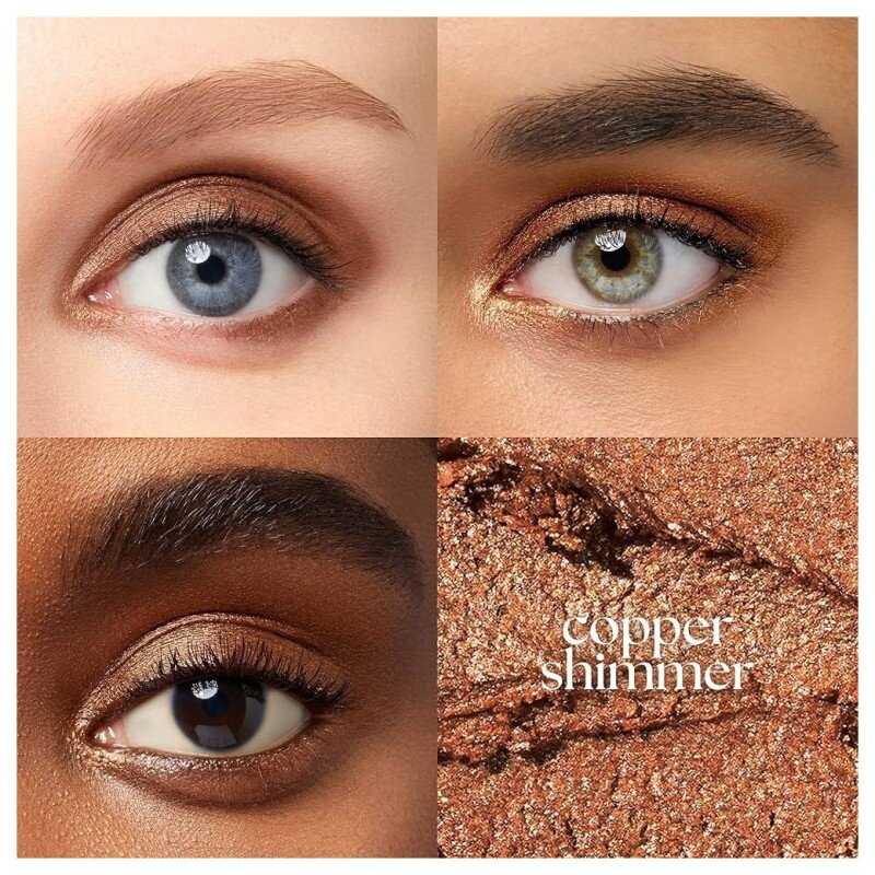 Bonjolie Liquid Eyeshadow Metallic - Glitter Effect - 1.4ml - Copper Crush