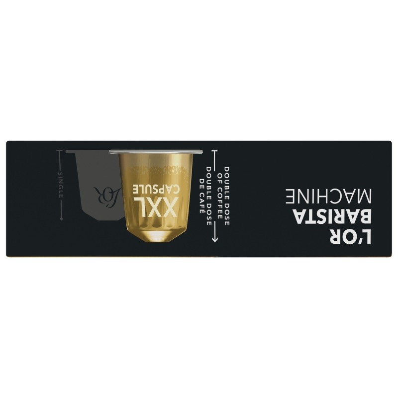 L'Or Barista Extra Long Capsules Café - Intensité 5 - Jaune - 10 Capsules