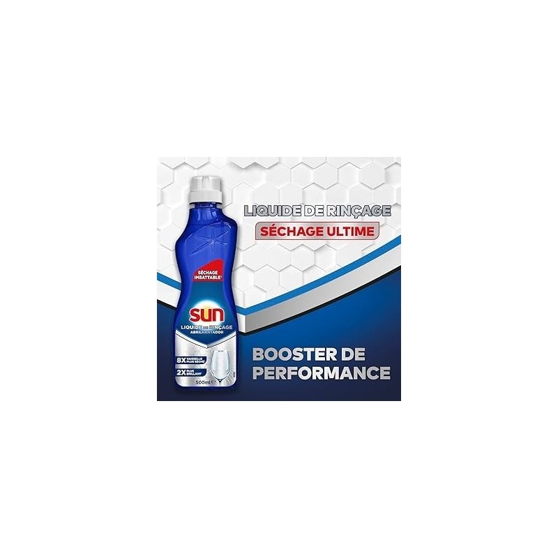 Sun Ultimate Drying Rinse Aid Dishwasher Liquid - 500ml