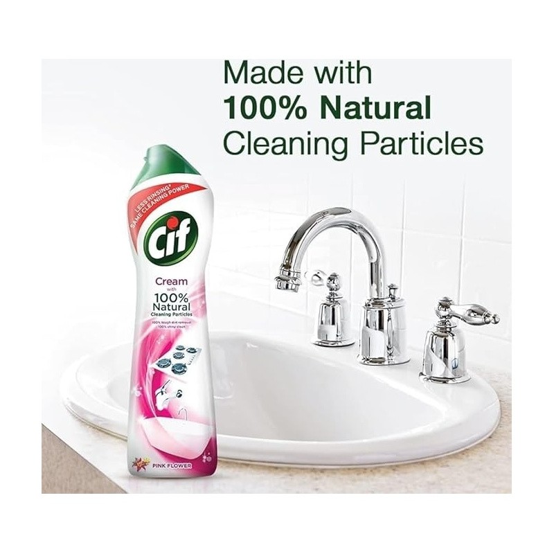 Cif Cleaner كريم تنظيف وردي - 500 مل