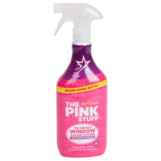 The Pink Stuff Nettoyant pour Vitres Spray - 850ml