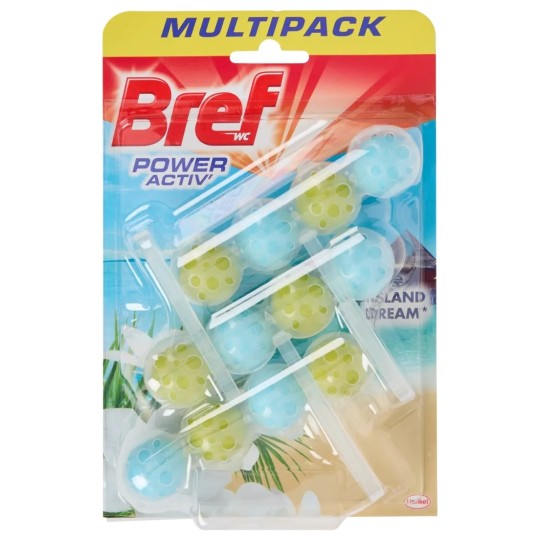 Bref Power activ' Blocs Wc - Island Dream - 3x50g