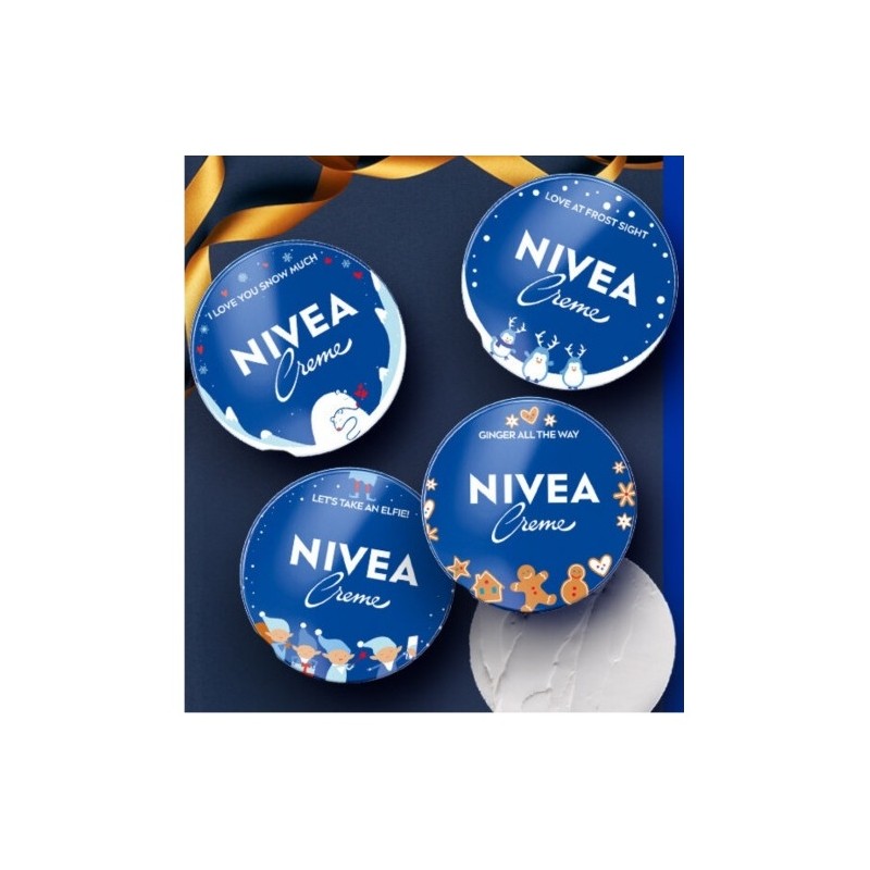 Nivea Crème Hydratante Nourrissante Visage Corps Mains - Toutes Peaux - 150ml