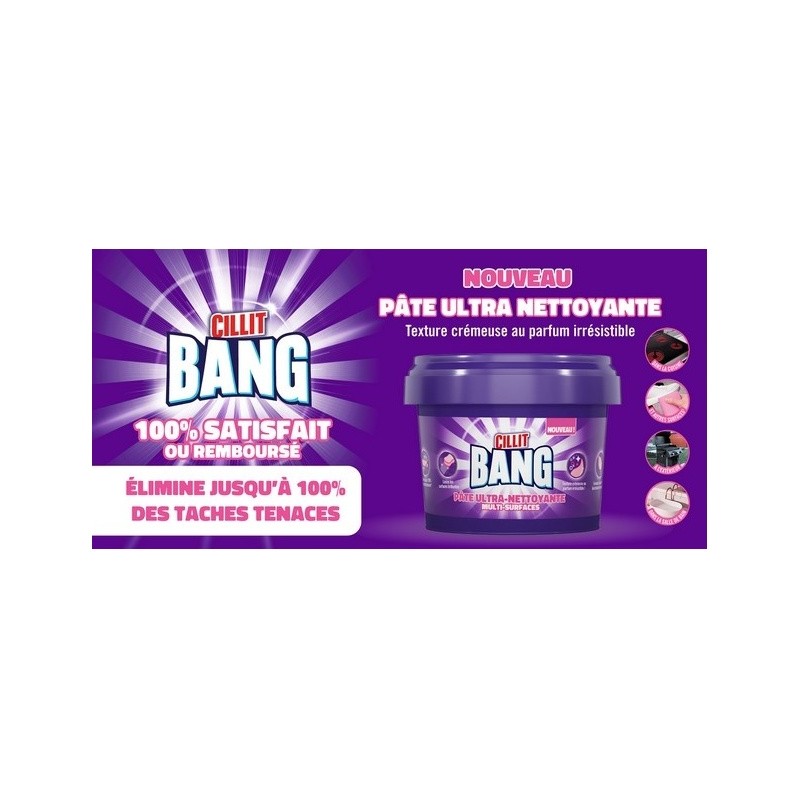 Cillit Bang Pâte Ultra-Nettoyante Multi-Surfaces - 470g