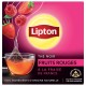Lipton Thé Noir Fruits Rouges - Fraise de France - 20 Sachets