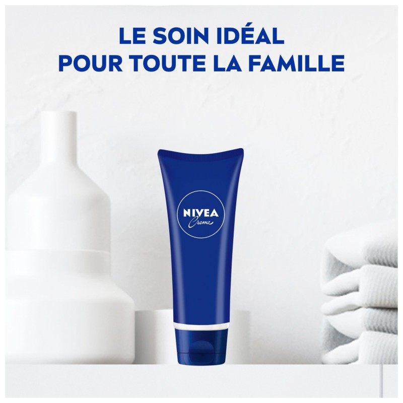 Nivea Crème Multi-Usages Visage Corps Mains - Peau Sèche - 100ml