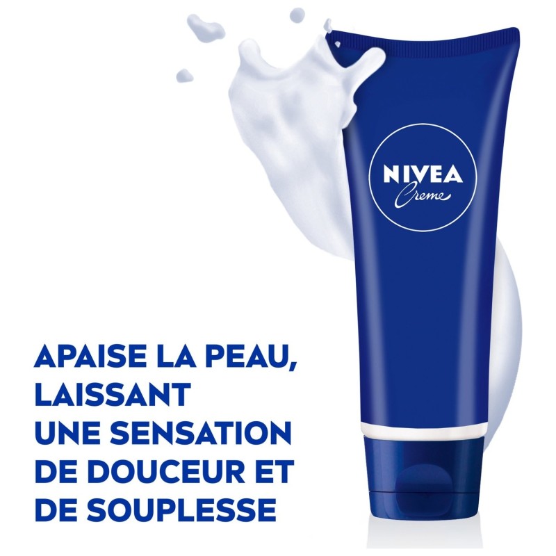 Nivea Crème Multi-Usages Visage Corps Mains - Peau Sèche - 100ml