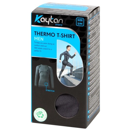 Kaytan T-Shirt de Sport Thermique - Homme - Gris - L/XL