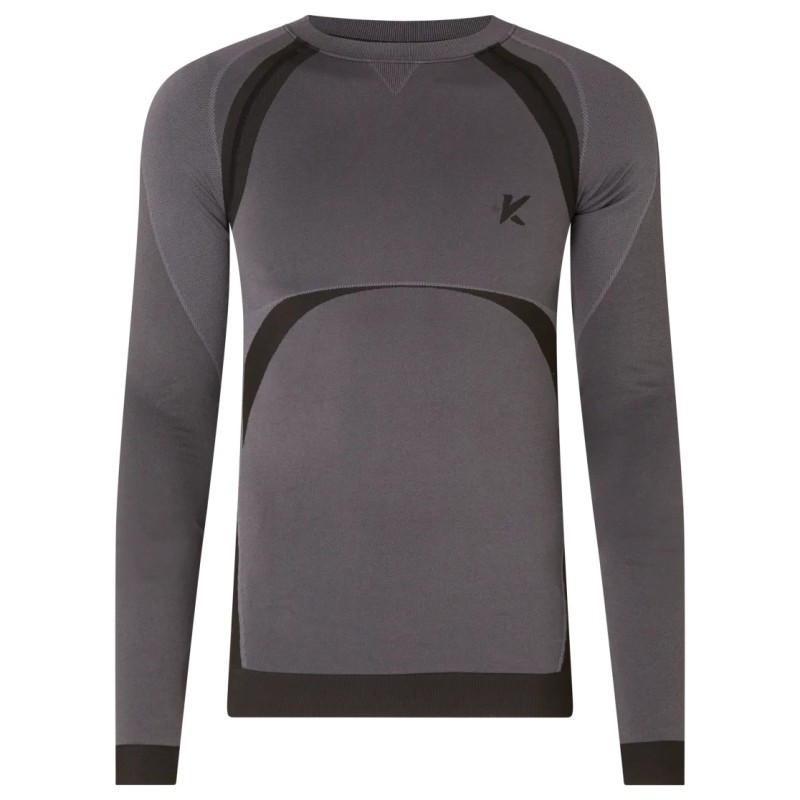 Kaytan T-Shirt de Sport Thermique - Homme - Gris - L/XL