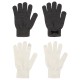nouveau Ensemble de 2 Paires de Gants Femme - One Size - Multicolor & Noir