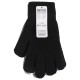 nouveau Ensemble de 2 Paires de Gants Femme - One Size - Multicolor & Noir