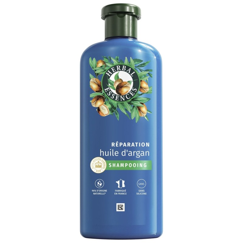 Herbal Essences Réparation Shampoing Huile d'Argan - Cheveux Abîmés - 250ml