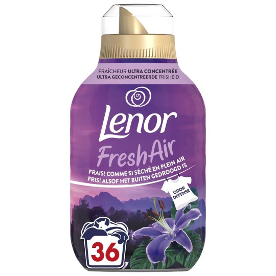 Lenor Fresh Air Adoucissant Concentré - Éclat de Minuit - 504ml