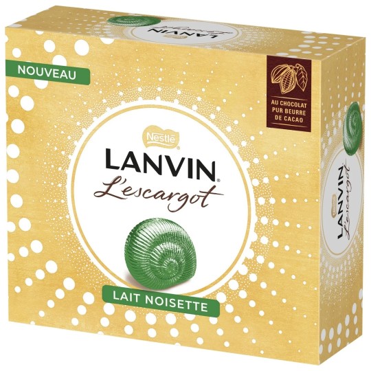 Lanvin Escargot Lait Noisettes - 329g