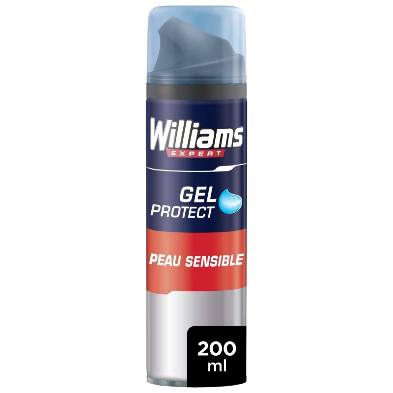 Williams Gel à Raser Peau Sensible Homme Aloe Vera et Allantoïne - 200ml