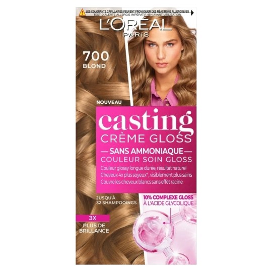 L'Oréal Casting Crème Gloss Coloration Cheveux - Blond 700