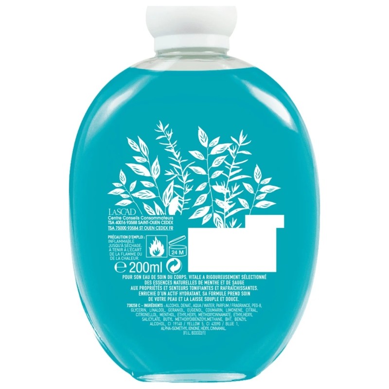 Bien Etre Eau Vitale Soin Corps Essences Naturelles - Peau Mature - 200ml