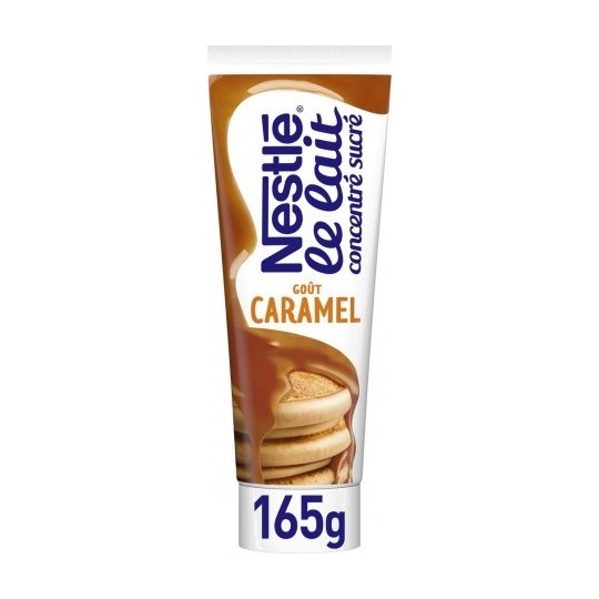 Nestlé Lait Concentré Sucré en Tube - Caramel - 165g