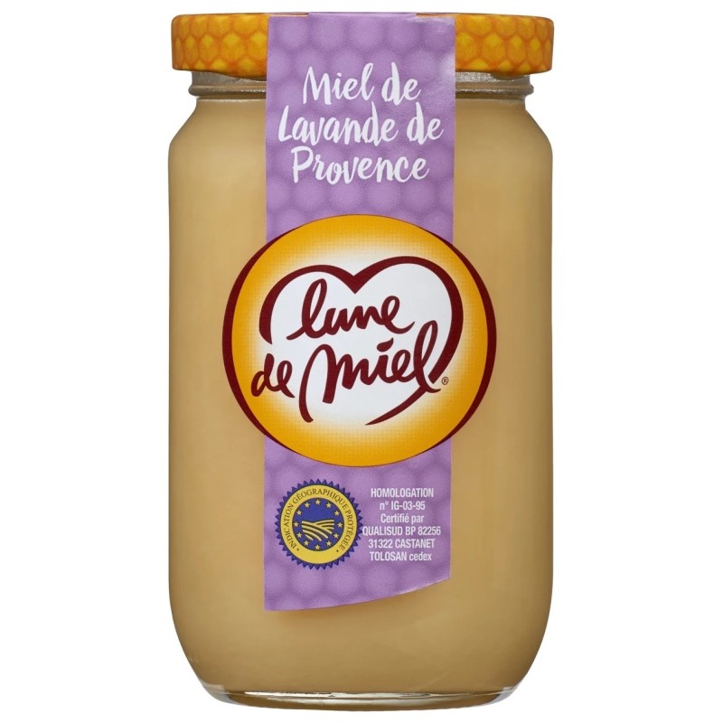 Lune de Miel Miel de Lavande Crémeux de Provence - 375g