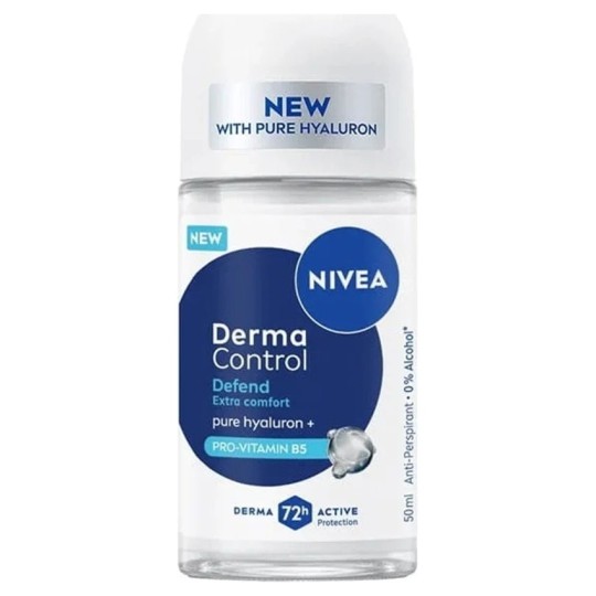 Nivea Derma Control Defend Déodorant Bille Anti-Transpirant - Protection 72h - 50ml