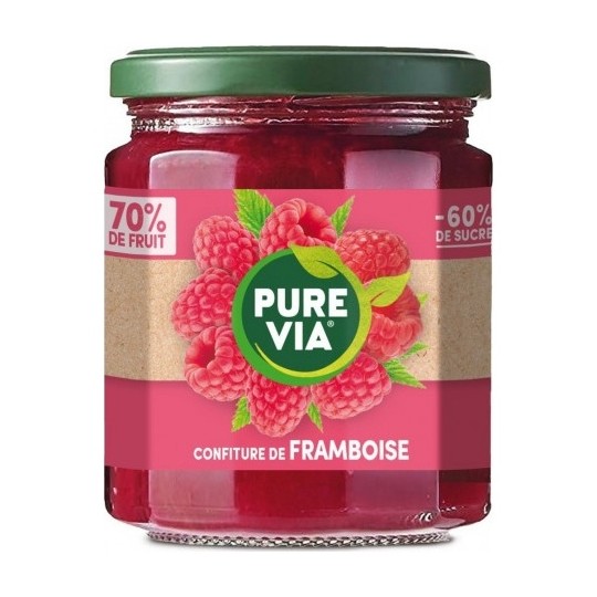 Pure Via Confiture de Framboise - 300g 